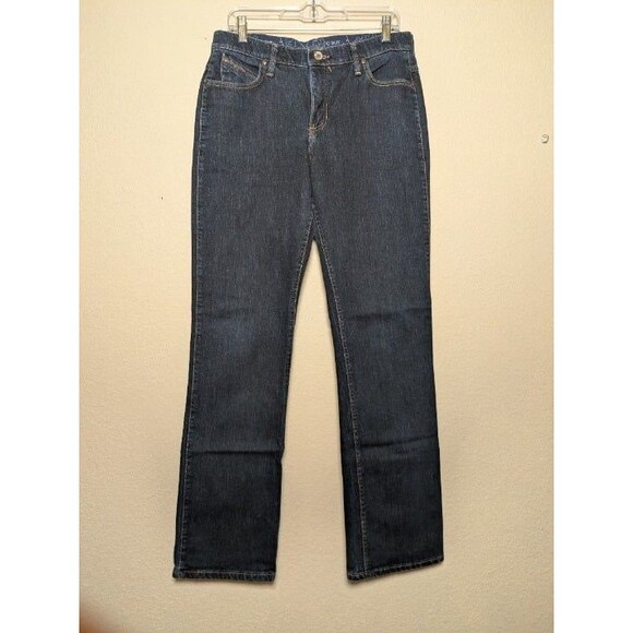 Wrangler Q-Baby No Gap Waistband Jeans 11/12 x 36 Dark Wash Western Glam Rodeo - Picture 1 of 9